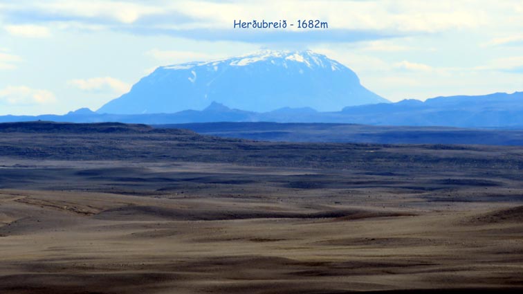 "Herðubreið" : la Reine des Montagnes Islandaises