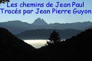 Les chemins de Jean Paul tracs par Jean Pierre Guyon