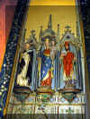 Au centre la Vierge, et � droite Saint Eug�ne.