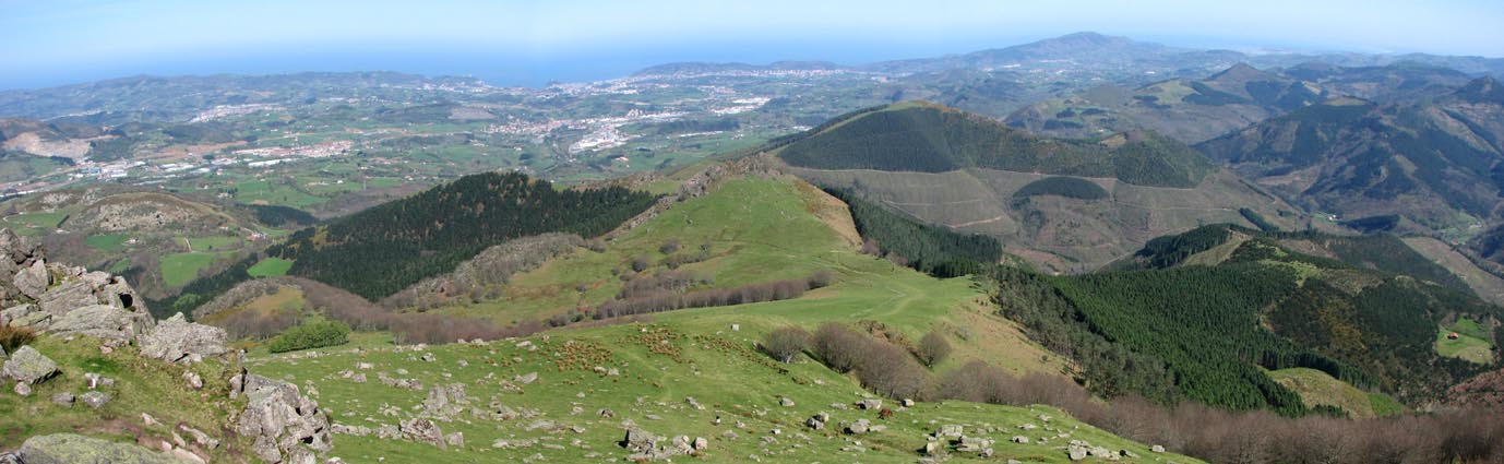 Quelle vue  la descente!