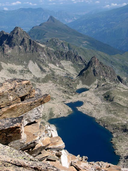 Grand lac d'Ardiden et Viscos.