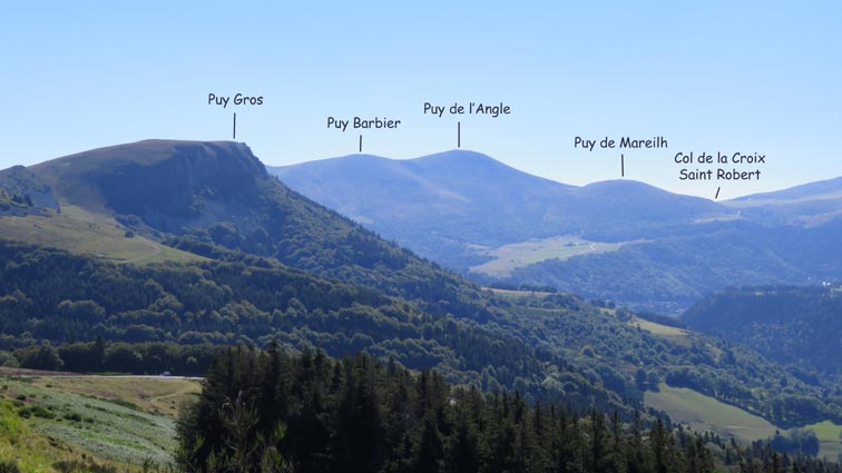 Le Puy Gros porte bien son nom lorsqu'on l'observe sous cet angle