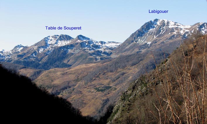 La Table de Souperet et le Labogouer manquent également de neige...
