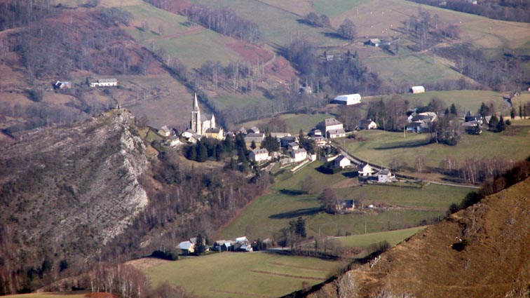 Le village de Labassère.