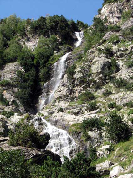 La cascade du barranco de Arriel.