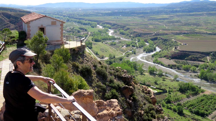 Mirador del castillo de Herce