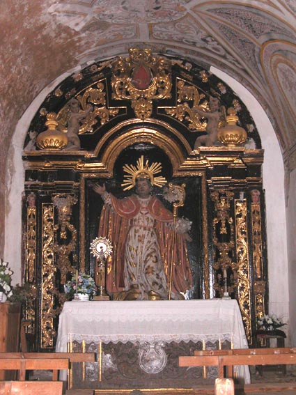 Retable de l'ermitage de la Virgen del Pilar.