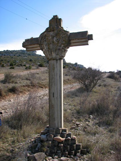 La première station d’un chemin de croix.