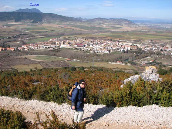 Lumbier et Izaga au fond.