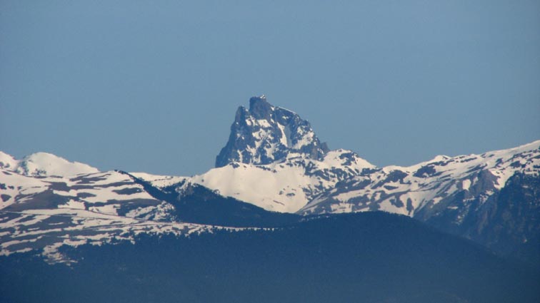 Le Pic du Midi d'Ossau.