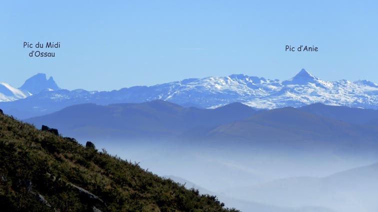 Pic du Midi d'Ossau et Pic d'Anie