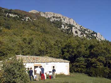 Ermitage Santa Lucia et Etxauri.