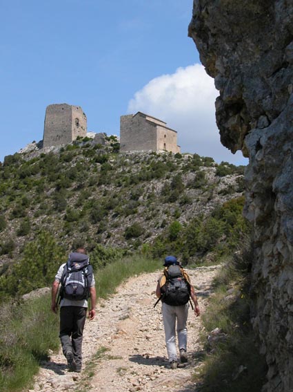 On monte  l'ermitage San Miterio y San Celedonio