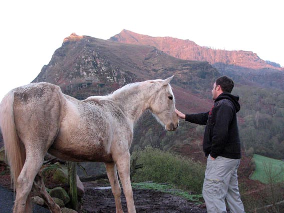 Irubelakaskoa dans la lumire du levant.