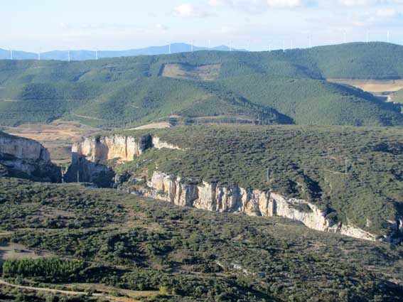Nous surplombons la Foz de Lumbier