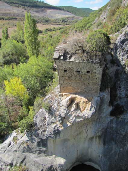 Vestige du pont du diable.