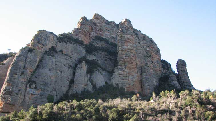 Les roches stratifiées du Mirafor Cubilillo.