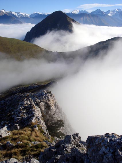 Le Trne du Roi et le col de Napatch vus du Mustayou