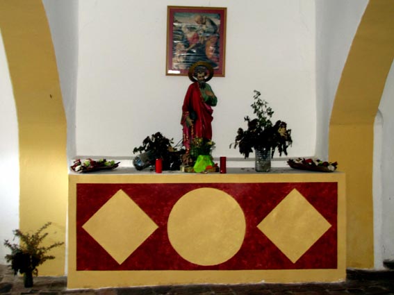 Intérieur de l'ermitage San Marcos.