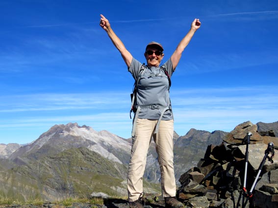 Nous voici au sommet du Pic de Saint Andr