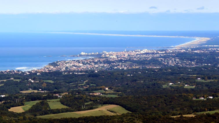 Biarritz et la côte landaise