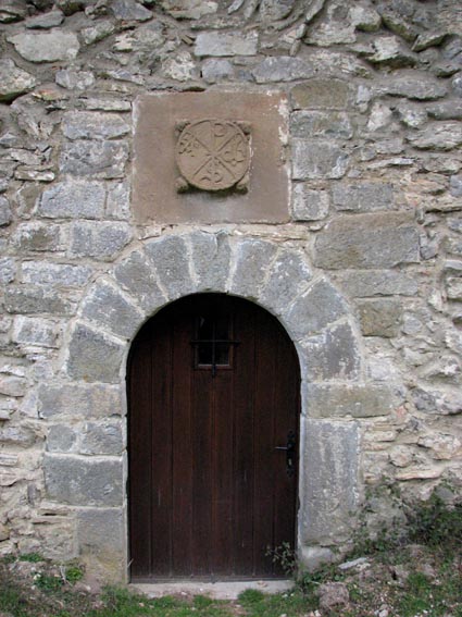 Porte Sud de l'ermitage.