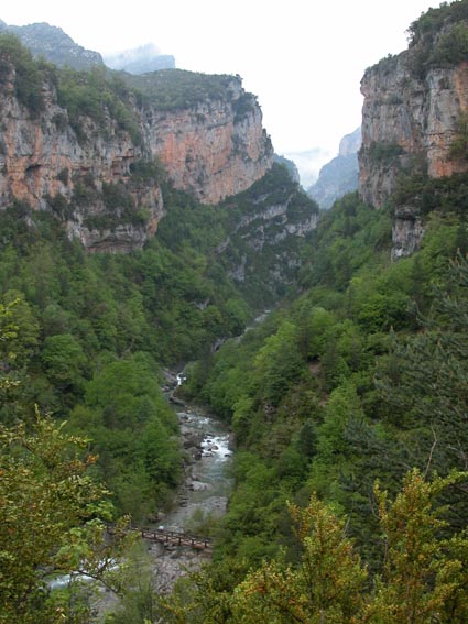 Le canyon d'Añisclo