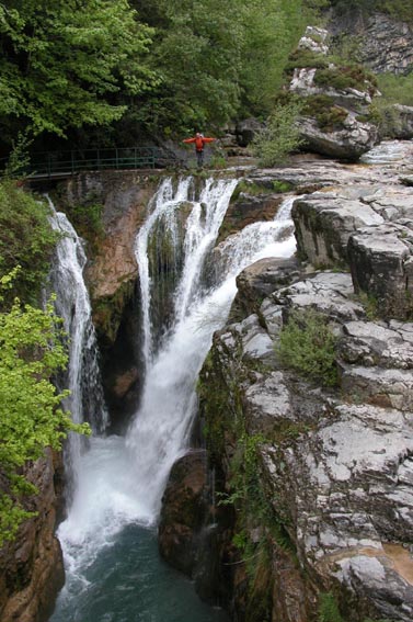 La cascade de San Urbez.