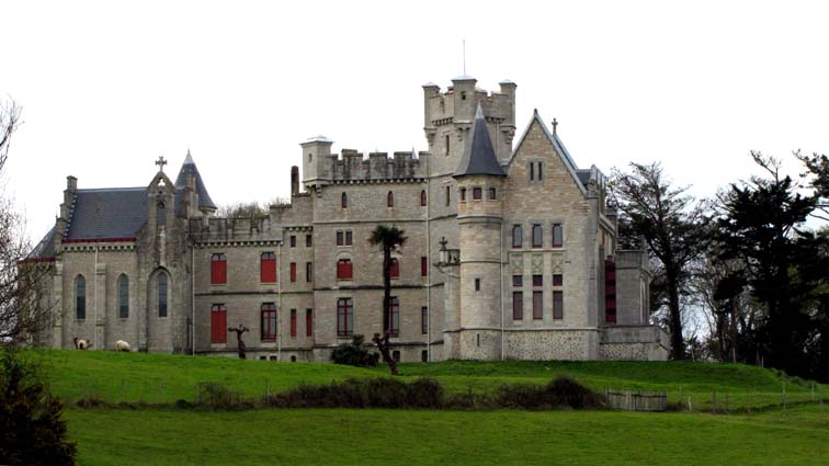 Le château d'Abbadia