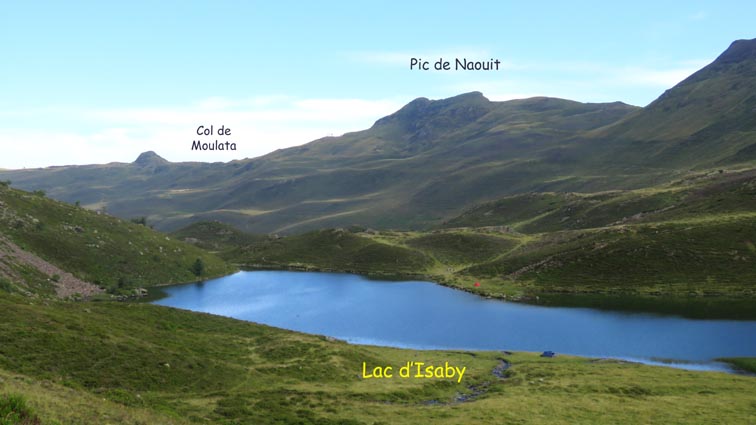 Le lac d'Isaby