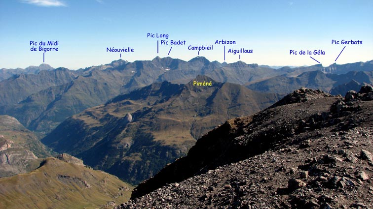 Du Pic du Midi de Bigorre au Gerbats.