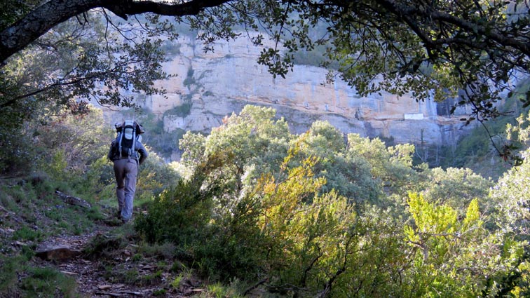 Voir l'ermitage sur la droite de la photoo