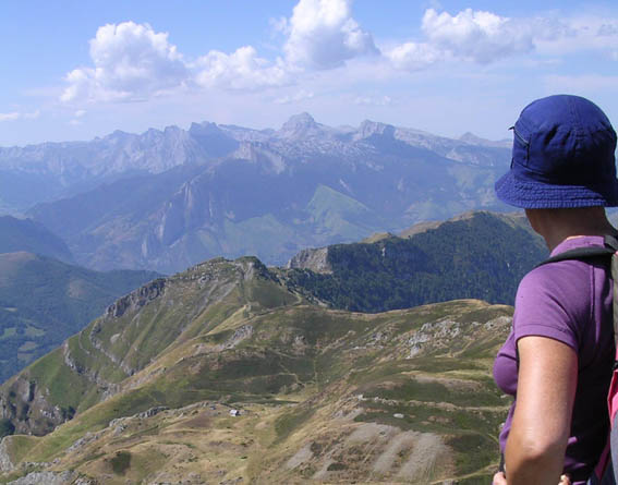 Vue sur le Pic d'Anie.